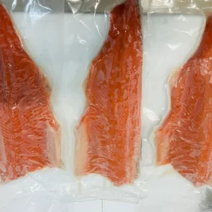 packaged rainbow trout fillets