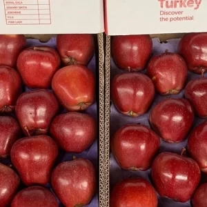 two box of red apple