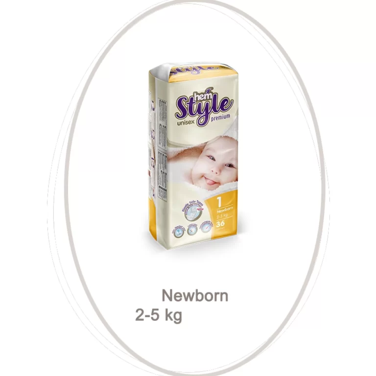 hemstyle baby diapers 2-5 kg