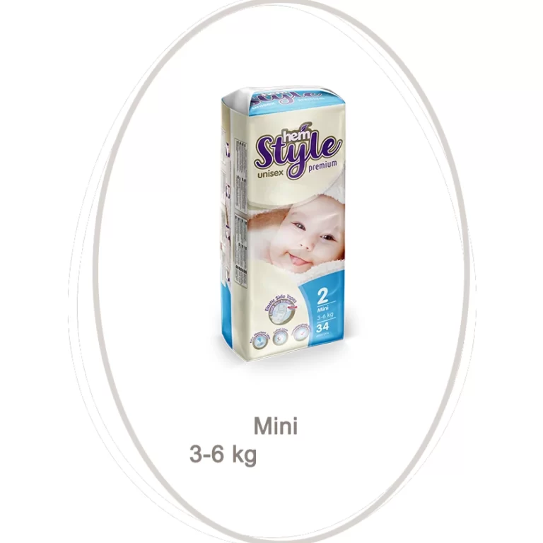 hemstyle baby diapers 3-6 kg