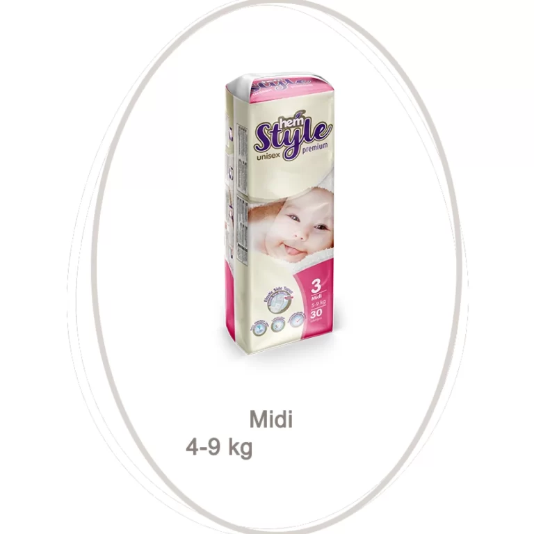 hemstyle baby diapers 4-9 kg