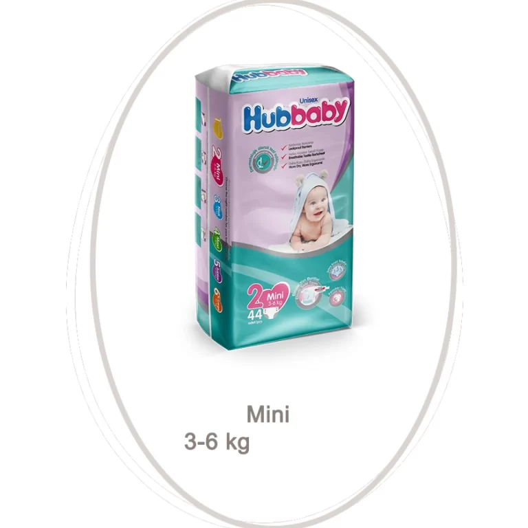 hubbaby baby diapers 3-6 kg