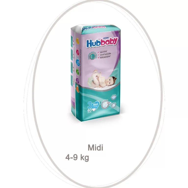 hubbaby baby diapers 4-9 kg